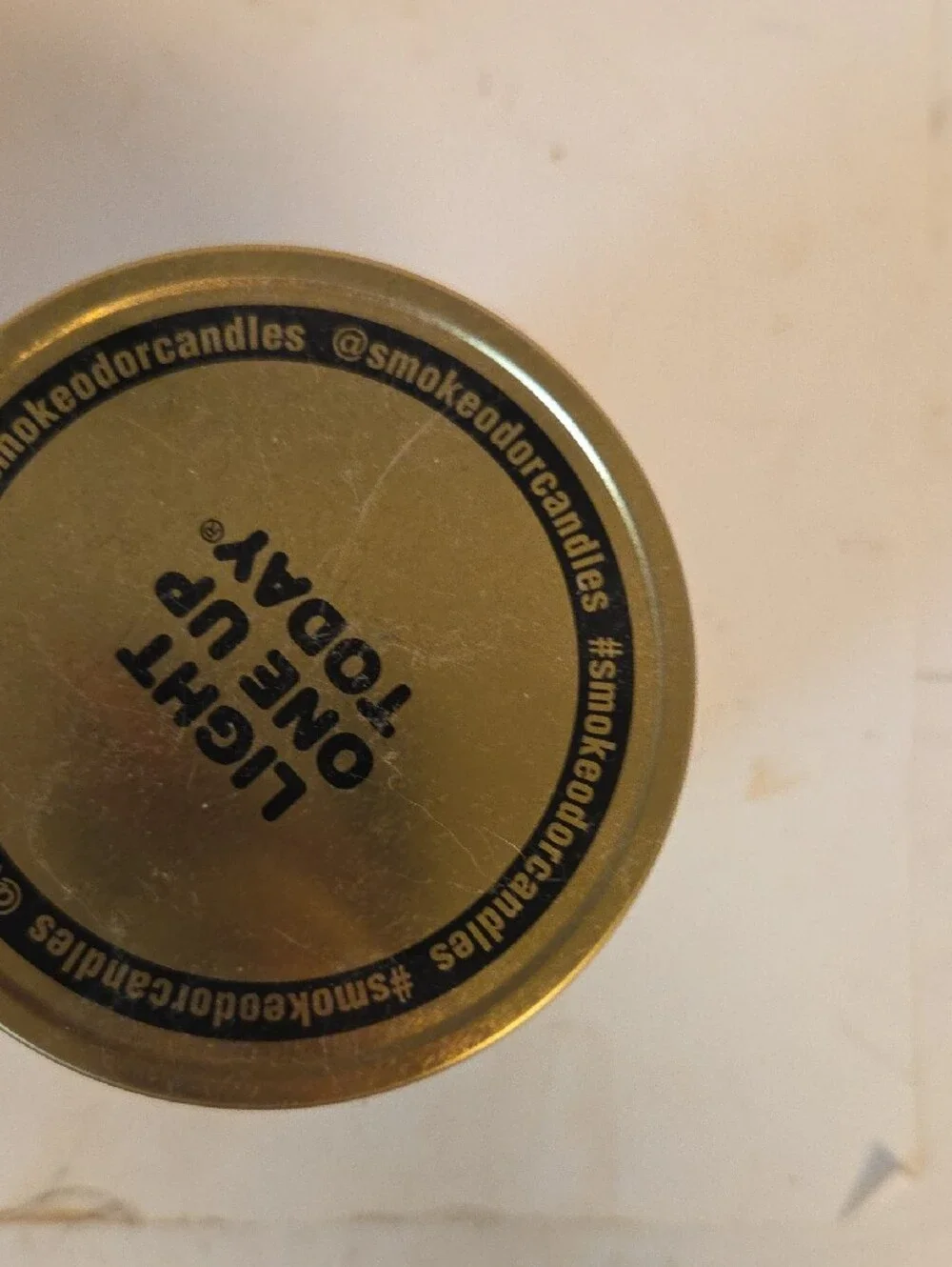 Smoke Odor Exterminator Candle - Yellow